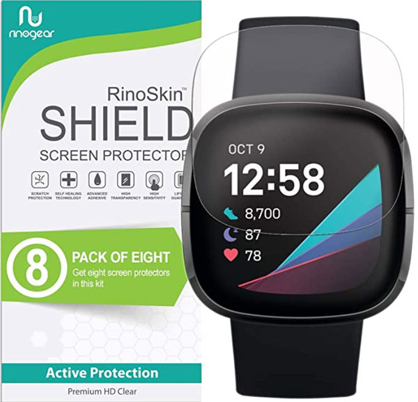 Beste schermbeschermer voor Fitbit Sense