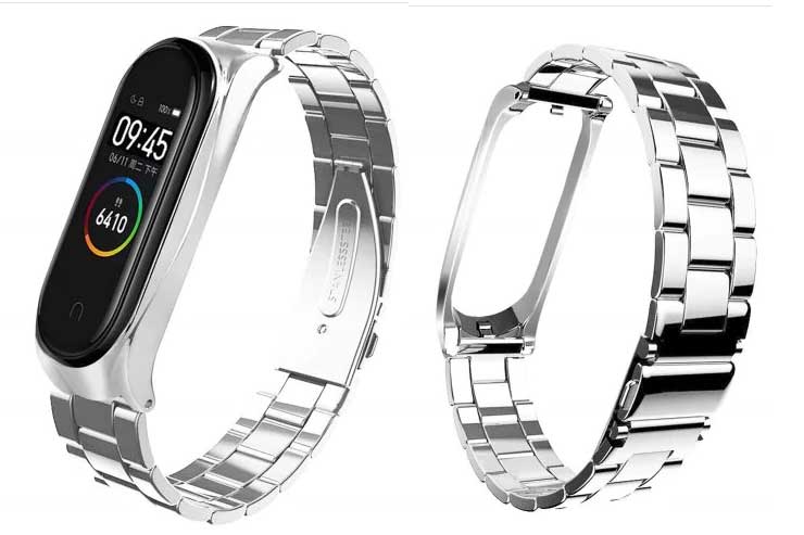 Beste stalen band voor Mi Band 4 - coole metalen trendy band