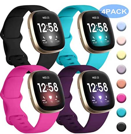 Beste Fitbit Sense-horlogeband - TPU-, leren en metalen bandjes