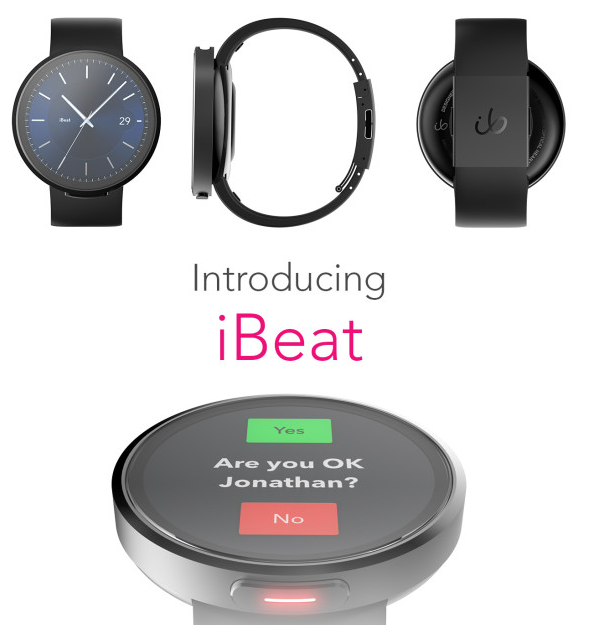 iBeat Life Smartwatch – bewaakt uw hartslag non-stop