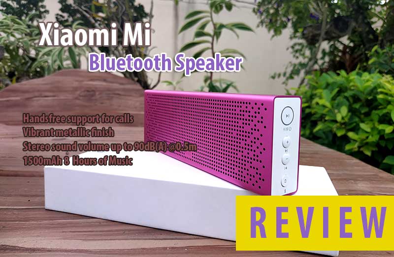 [Review] Xiaomi Mi Bluetooth-luidspreker