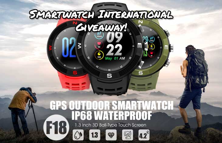 No.1 F18 Smartwatch Wereldwijde weggeefactie!!