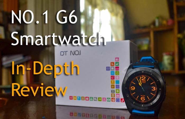 NO.1 G6 Smartwatch diepgaande beoordeling