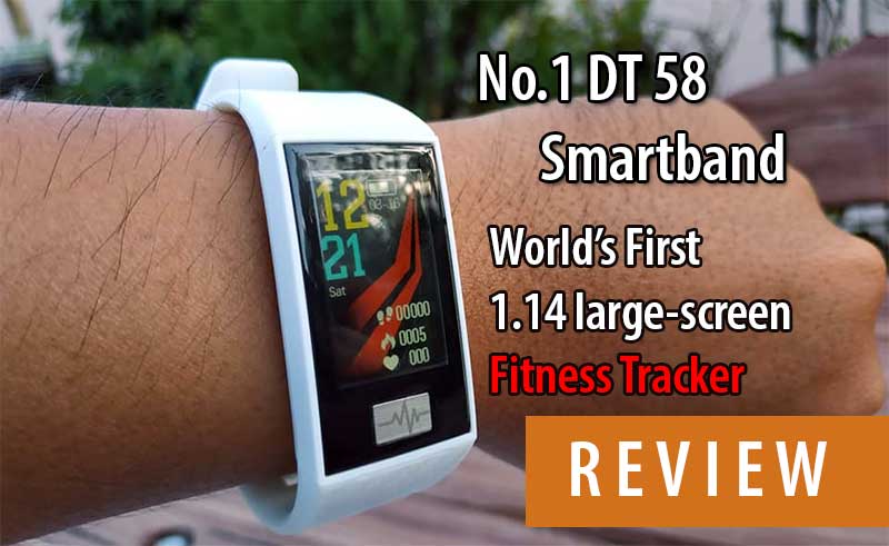 No.1 DT58 Smartband diepgaande beoordeling