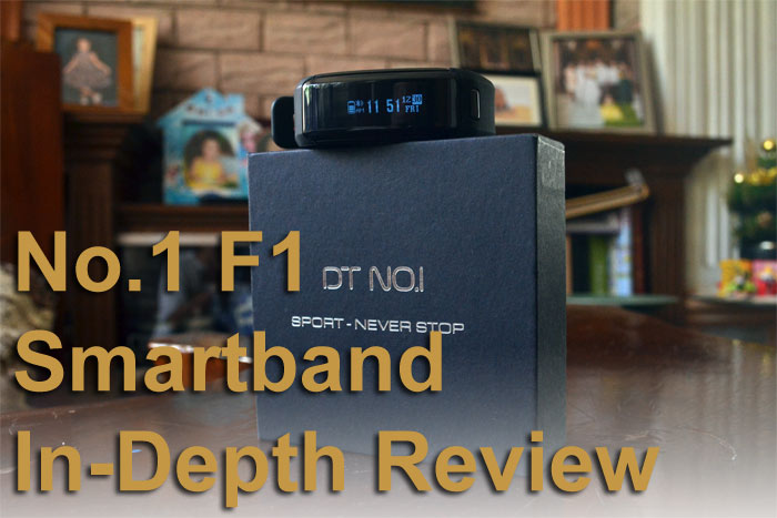 No.1 F1 Smartband diepgaande beoordeling