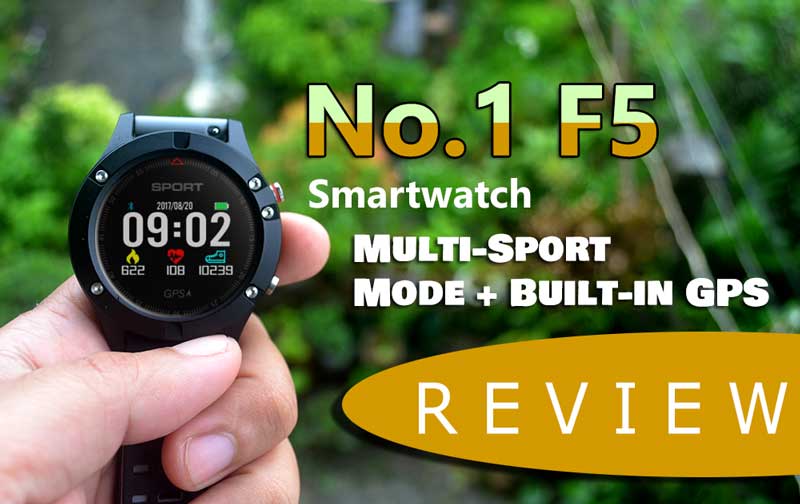 No.1 F5 Smartwatch Review – Multi-sportmodus + ingebouwde GPS