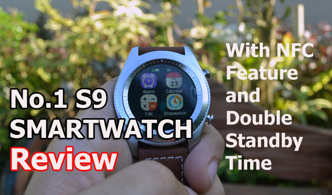 [Review]No.1 S9 Smartwatch met NFC – gaat verder dan de basis