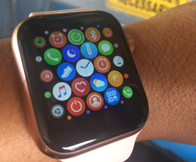 U78-Plus-smartwatch-menu's