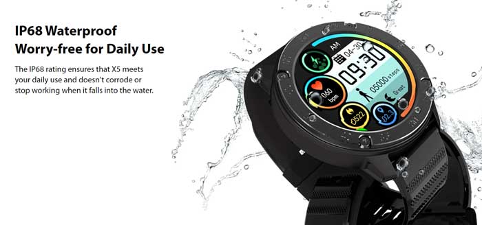 Blackview X5 Smartwatch – Duurzame sportieve smartwatch