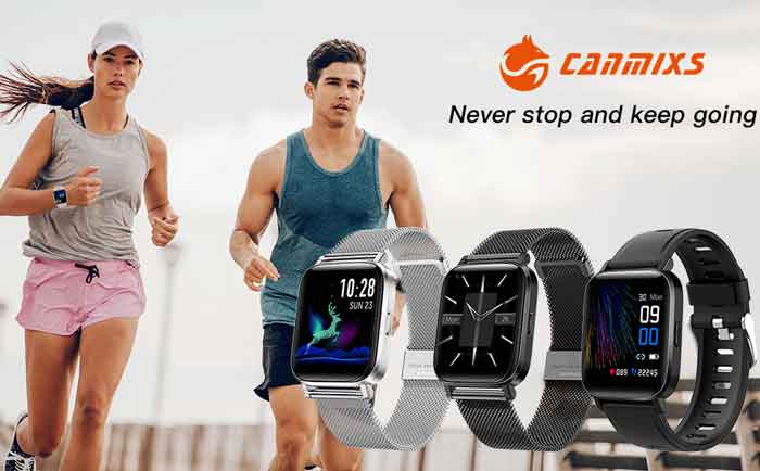 CanMixs Smartwatch Model ZX08 – Elegant, modieus slim horloge