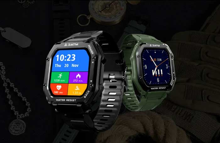 Carbinox Smart horloge - Overzicht van functies
