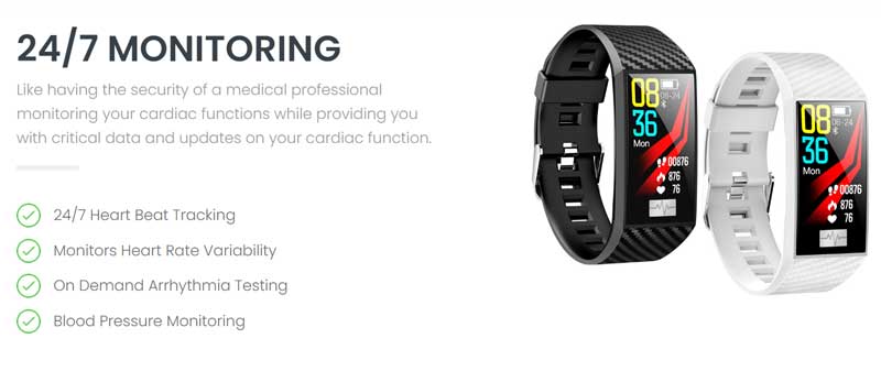 Cardiac Watch – Overzicht van kenmerken van deze sportwearable