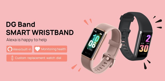Doogee DG Band - Een fitnesstracker met ingebouwde Alexa