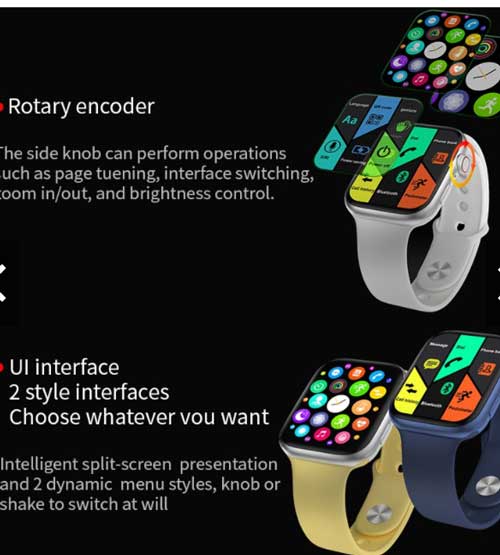FK100 Smartwatch – Uitgerust met draadloos opladen