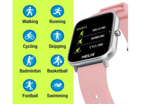 Helix Smart Watch – Strakke smartwatch met SpO2-sensor