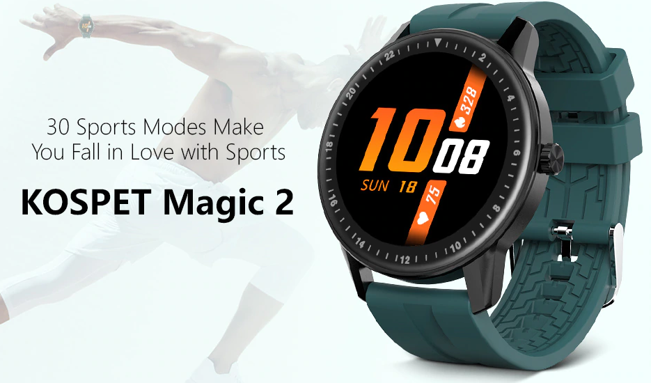 Kospet Magic 2 Smartwatch – Overzicht van functies, 30 sportmodus!