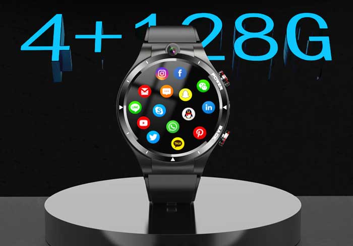 LEMFO LEM15 Smartwatch – Grootste opslagruimte voor Smartwatch 128GB