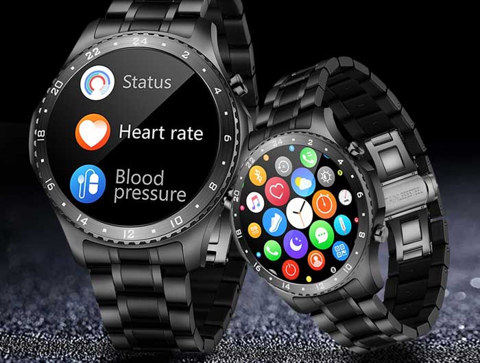 LIGE CK30 Smartwatch – Uitgerust met Bluetooth-oproep, temperatuurbewaking
