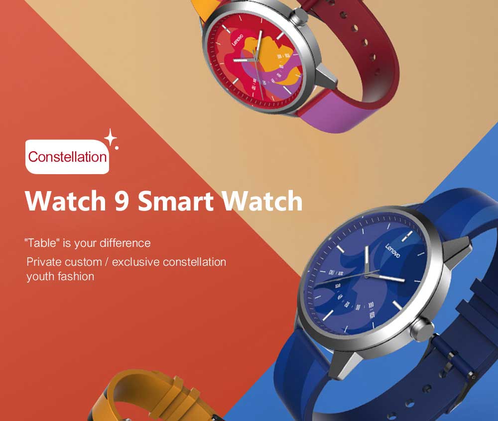 Lenovo Watch 9 Constellation & Watch X Sports Trendy en kleurrijk