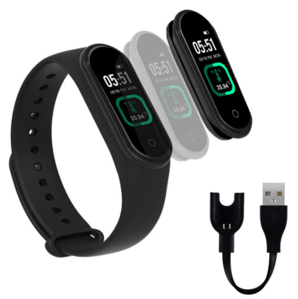 M4-Pro-smartband-oplaadkabel