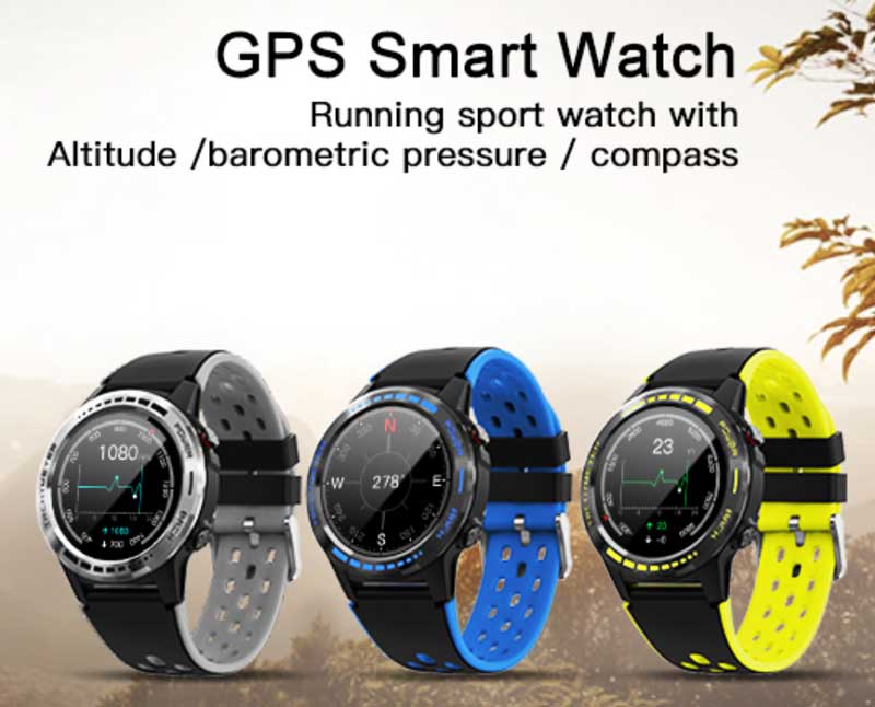 M7C Smartwatch – Robuust slim horloge met ingebouwde GPS