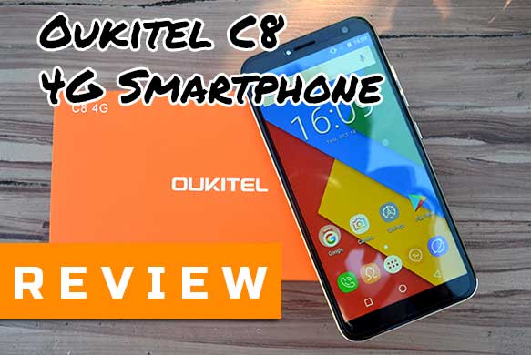 [Review] Oukitel C8 4G Smartphone – Betaalbaar Uitgebreid Verpakt Apparaat