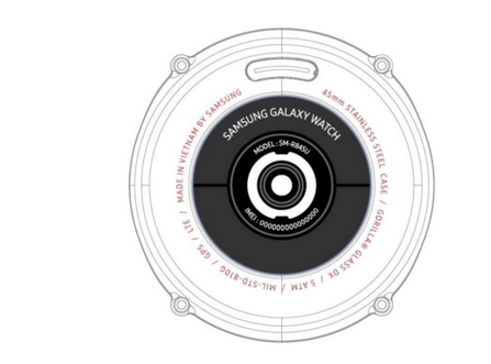 Samsung Galaxy Watch FCC-registratie