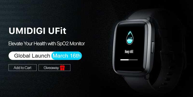 UMIDIGI UFit Smartwatch – Overzicht van functies