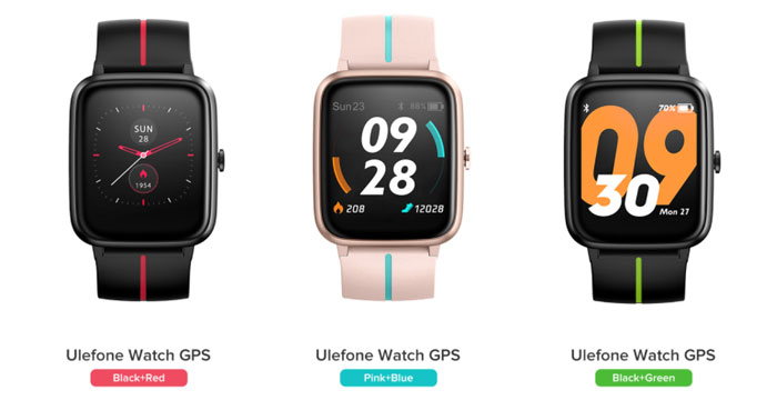 Ulefone-Horloge-kleuren