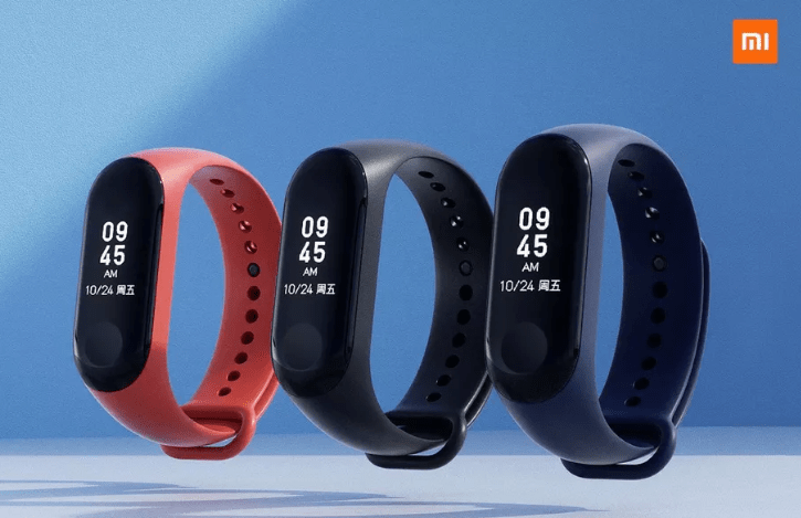 Xiaomi Mi Band 3, gevolgd door Xiaomi Mi Band 4
