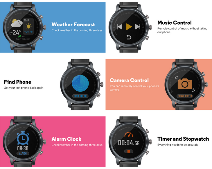 Functies van Zeblaze Neo 3