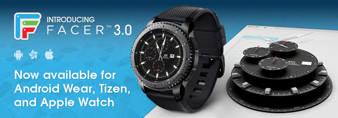 Download Facer Watch Face-app voor Gear S3