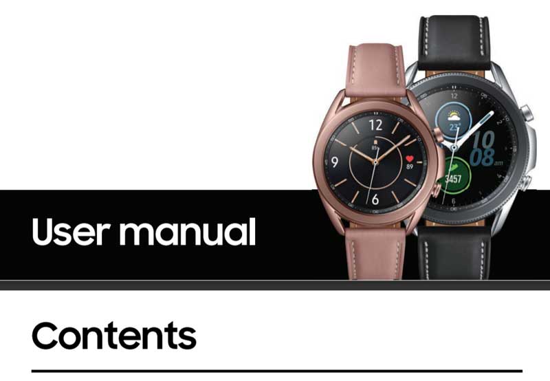 [PDF] Samsung Galaxy Watch 3 Gebruikershandleiding – Downloaden