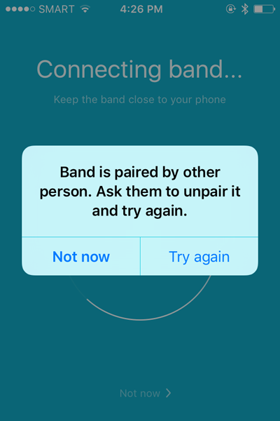 band-is-gepaard-door-andere-persoon