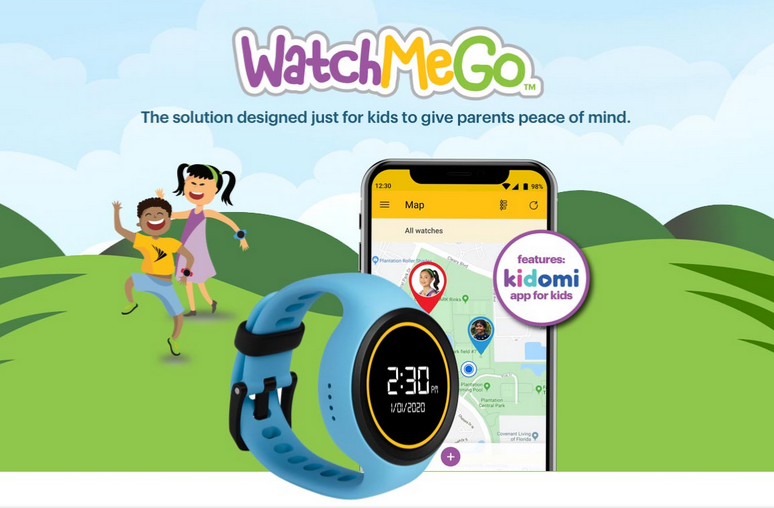 WatchMeGo-smartwatch voor kinderen