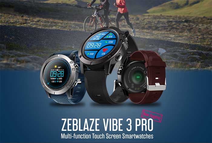 Zeblaze Vibe 3 Pro Multifunctionele Smartwatch nu bij Banggood.com