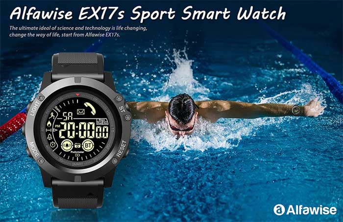 Alfawise EX17S Sport Smartwatch – Kortingscode