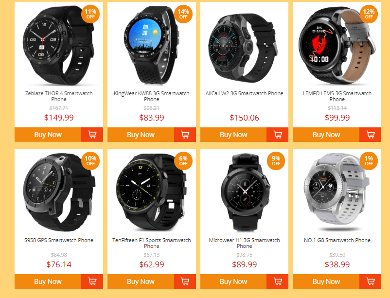 Beste Smartwatch en Smartphones op Gearbest Mid-Year Deal 2018!!