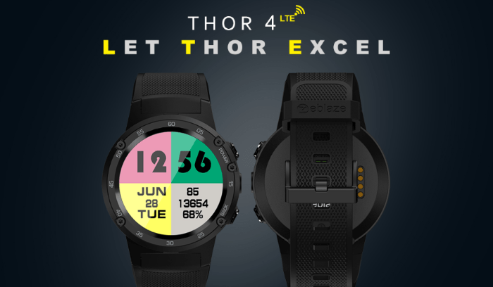 Zeblaze THOR 4 is hier! – Een 4G LTE-smartwatch